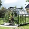 ATOUT LOISIR Serre En Verre Trempé Uranus - 11.30 M², Couleur Anthracite - Anthracite -France Serre de jardin Soldes 2022 20251919 1