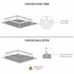 LAMS Serre En Verre Trempé Uranus - 14.40 M², Couleur Aluminium - Aluminium -France Serre de jardin Soldes 2022 20251940 5