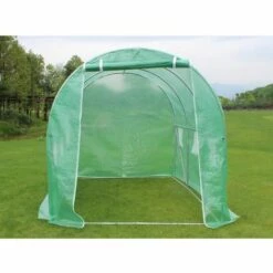 HABITAT ET JARDIN SERRE TUNNEL DE JARDIN ALTHEA - 6M² - 3 X 2 X 2 M - Vert. -France Serre de jardin Soldes 2022 210873 3