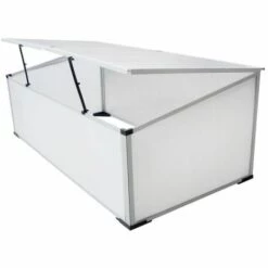 Topdeal Serre Froide à 2 Couvercles 110x55x41 Cm