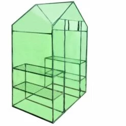 Topdeal Serre Avec 4 étagères