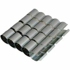 TECPLAST Lot De 20 Clips Pour Bâche Serre 25mm X 30mm 30CP - Haute Qualité - Clips De Fixation Métal Revêtement Zinc -France Serre de jardin Soldes 2022 23710758 5