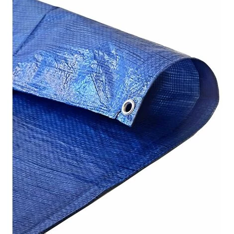 TECPLAST Bâche De Protection Agricole 150 G/m² - 8 X 12 M - Serre Tunnel - Bâches étanches - Bache Imperméable - Bicolore : Verte Et Bleue 6 TECPLAST Bâche De Protection Agricole 150 G/m² - 8 X 12 M - Serre Tunnel - Bâches étanches - Bache Imperméable - Bicolore : Verte Et Bleue – Image 4
