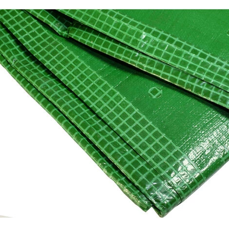 TECPLAST Bâche De Protection Agricole 170 G/m² - 4 X 10 M - Verte - Serre Tunnel - Petite Serre De Jardin - Bache Imperméable - Transparente Armée 6 TECPLAST Bâche De Protection Agricole 170 G/m² - 4 X 10 M - Verte - Serre Tunnel - Petite Serre De Jardin - Bache Imperméable - Transparente Armée – Image 4