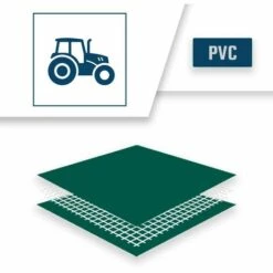 TECPLAST Bâche Agricole 6x8 M 900AG Verte - Qualité 15 Ans - Bâche De Protection étanche Pour Matériel Agricole - Made In France - Verte 10 TECPLAST Bâche Agricole 6x8 M 900AG Verte - Qualité 15 Ans - Bâche De Protection étanche Pour Matériel Agricole - Made In France - Verte -France Serre de jardin Soldes 2022 23711674 4