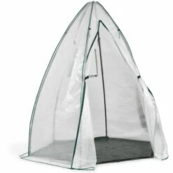 IDMARKET Serre D'hivernage Dôme 160 X 160 X 180 CM -France Serre de jardin Soldes 2022 24722032 3