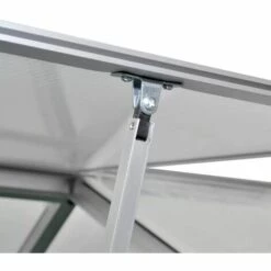 Hommoo Serre Renforcee En Aluminium Avec Cadre De Base 9,025 M² HDV26457 -France Serre de jardin Soldes 2022 25139962 5