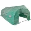 Hommoo Serre Portable Cadre En Acier 18 M² HDV27376 -France Serre de jardin Soldes 2022 25140695 1