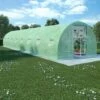Hommoo Serre Avec Fondation En Acier 36 M² 1200x300x200 Cm HDV29668 -France Serre de jardin Soldes 2022 25142360 1