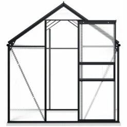 ASUPERMALL Serre Avec Cadre De Base Anthracite Aluminium 3,61 M² -France Serre de jardin Soldes 2022 25977277 4