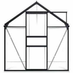 ASUPERMALL Serre Avec Cadre De Base Anthracite Aluminium 4,75 M² -France Serre de jardin Soldes 2022 25977279 2