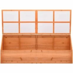 TRUE DEAL Serre Jardin Bois Dimensions 180 X 57 X 62 Cm (L X L X H) -France Serre de jardin Soldes 2022 26660286 3