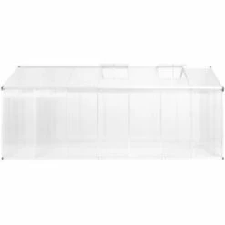 TRUE DEAL Serre Aluminium 421x190x195 Cm 15,6 M³ 9 TRUE DEAL Serre Aluminium 421x190x195 Cm 15,6 M³ -France Serre de jardin Soldes 2022 26682171 3