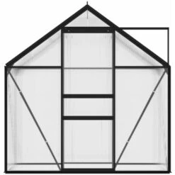 VidaXL Serre Anthracite Aluminium 1,33 M² - Anthracite -France Serre de jardin Soldes 2022 29028139 3