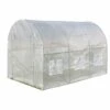 ESTEXO Serre 3x2x2m Tunnel à Film Plastique Toit Arqué Serre En Aluminium -France Serre de jardin Soldes 2022 29542217 1
