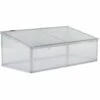 HABITAT ET JARDIN Mini Serre En Polycarbonate 108 X 56 X 40 Cm - Aluminium. -France Serre de jardin Soldes 2022 3064405 1