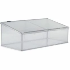 HABITAT ET JARDIN Mini Serre En Polycarbonate 108 X 56 X 40 Cm - Aluminium.
