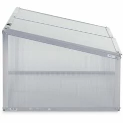HABITAT ET JARDIN Mini Serre En Polycarbonate 108 X 56 X 40 Cm - Aluminium. -France Serre de jardin Soldes 2022 3064405 4