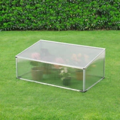 Châssis De Jardin Horta Avec Toiture Polycarbonate 100 X 60 X 40 Cm [en.casa] -France Serre de jardin Soldes 2022 31106807 5