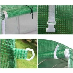 EUROSPEN Bâche Armée Pour Serre De Jardin Tunnel 7m2 Green Roof -France Serre de jardin Soldes 2022 31463859 3