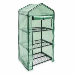 Relaxdays Serre De Jardin Avec Housse Roulette 3 Niveaux 130 X 70 X 48 Cm -France Serre de jardin Soldes 2022 31789003 2