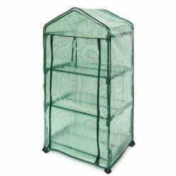 Relaxdays Serre De Jardin Avec Housse Roulette 3 Niveaux 130 X 70 X 48 Cm -France Serre de jardin Soldes 2022 31789003 4