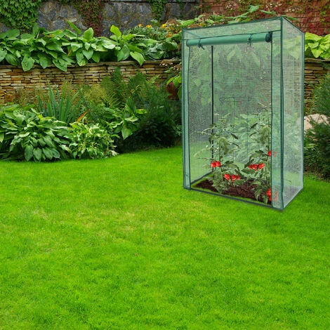 Relaxdays Serre De Jardin à Tomates TOMMY Tente Pour Plantes Protection Des Légumes Toit 150 X 100 X 50 Cm, PE 5 Relaxdays Serre De Jardin à Tomates TOMMY Tente Pour Plantes Protection Des Légumes Toit 150 X 100 X 50 Cm, PE – Image 3