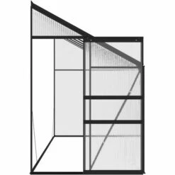 VidaXL Serre Anthracite Aluminium 7,44 M³ - Anthracite 11 VidaXL Serre Anthracite Aluminium 7,44 M³ - Anthracite -France Serre de jardin Soldes 2022 32109789 5