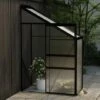 VidaXL Serre Anthracite Aluminium 1,44 M³ - Anthracite 1 VidaXL Serre Anthracite Aluminium 1,44 M³ - Anthracite -France Serre de jardin Soldes 2022 32109793 1