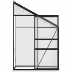 VidaXL Serre Anthracite Aluminium 1,44 M³ - Anthracite 11 VidaXL Serre Anthracite Aluminium 1,44 M³ - Anthracite -France Serre de jardin Soldes 2022 32109793 5