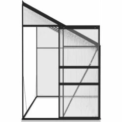 VidaXL Serre Anthracite Aluminium 6,5 M³ - Anthracite -France Serre de jardin Soldes 2022 32109819 5