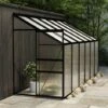 VidaXL Serre Anthracite Aluminium 7,77 M³ - Anthracite -France Serre de jardin Soldes 2022 32109820 1