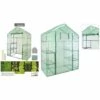 ProGarden Serre 143x73x195 Cm - Vert -France Serre de jardin Soldes 2022 32589221 1