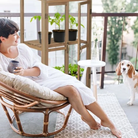 Relaxdays Serre Bois Balcon, Bois & Plastique, HLP 146x66x47,5 Cm, Double Porte, Culture De Plantes Et Semis, Marron 6 Relaxdays Serre Bois Balcon, Bois & Plastique, HLP 146x66x47,5 Cm, Double Porte, Culture De Plantes Et Semis, Marron – Image 4