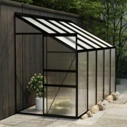 VidaXL Serre Anthracite Aluminium 6,23 M³ - Anthracite