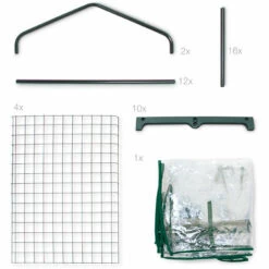 Relaxdays Serre De Jardin Balcon Terrasse Transportable Mobile 2-3 Ou 4 Étagères Portes -France Serre de jardin Soldes 2022 33496308 5