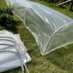 ALICE'S GARDEN 5 Tunnels De Forçage 3m² En Polyéthylène - Menthe. Pour Cultiver Fruits Et Légumes. Serres Rabattables En Accordéon - Transparent -France Serre de jardin Soldes 2022 33593773 3