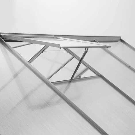 TERRE JARDIN Serre De Jardin Polycarbonate Et Aluminium 12m2 6 TERRE JARDIN Serre De Jardin Polycarbonate Et Aluminium 12m2 – Image 4