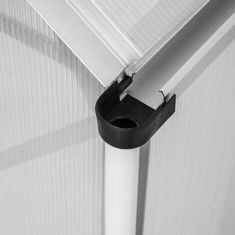 TERRE JARDIN Serre De Jardin Polycarbonate Et Aluminium 12m2 7 TERRE JARDIN Serre De Jardin Polycarbonate Et Aluminium 12m2 – Image 5