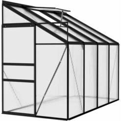VidaXL Serre Anthracite Aluminium 5,02 M³ - Anthracite -France Serre de jardin Soldes 2022 33912556 3