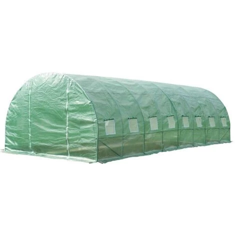 TERRE JARDIN Serre De Jardin Tunnel 24m2 3 TERRE JARDIN Serre De Jardin Tunnel 24m2