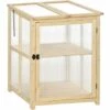 Outsunny Mini Serre De Jardin 2 Niveaux Dim. 62L X 63l X 82H Cm Porte Et Panneau Toit Ouvrant Bois Sapin Traité Polycarbonate 2 Outsunny Mini Serre De Jardin 2 Niveaux Dim. 62L X 63l X 82H Cm Porte Et Panneau Toit Ouvrant Bois Sapin Traité Polycarbonate -France Serre de jardin Soldes 2022 34833538 1
