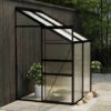 ASUPERMALL Serre Anthracite Aluminium 2,59 M³ -France Serre de jardin Soldes 2022 35499729 1