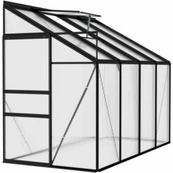 ASUPERMALL Serre Anthracite Aluminium 5,02 M³ 9 ASUPERMALL Serre Anthracite Aluminium 5,02 M³ -France Serre de jardin Soldes 2022 35499730 3