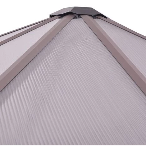 YOUTHUP Serre En Aluminium 240 X 211 X 232 Cm - Transparent 6 YOUTHUP Serre En Aluminium 240 X 211 X 232 Cm - Transparent – Image 4