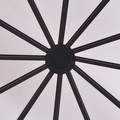 YOUTHUP Serre En Aluminium 240 X 211 X 232 Cm - Transparent 7 YOUTHUP Serre En Aluminium 240 X 211 X 232 Cm - Transparent – Image 5