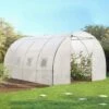 IDMARKET Serre Tunnel De Jardin 12 M² Blanche Gamme Maraîchère ZEBRA 4x3M - Blanc 2 IDMARKET Serre Tunnel De Jardin 12 M² Blanche Gamme Maraîchère ZEBRA 4x3M - Blanc -France Serre de jardin Soldes 2022 3610532 1