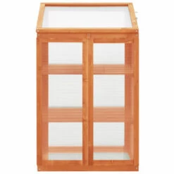 ASUPERMALL Serre 60x45x100 Cm Bois De Sapin -France Serre de jardin Soldes 2022 36815761 5