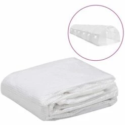 VidaXL Couverture De Remplacement De Serre (27 M²) 3x9x2cm Transparent