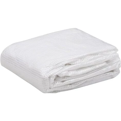 VidaXL Couverture De Remplacement De Serre (9 M²) 3x3x2 Cm Transparent 4 VidaXL Couverture De Remplacement De Serre (9 M²) 3x3x2 Cm Transparent – Image 2